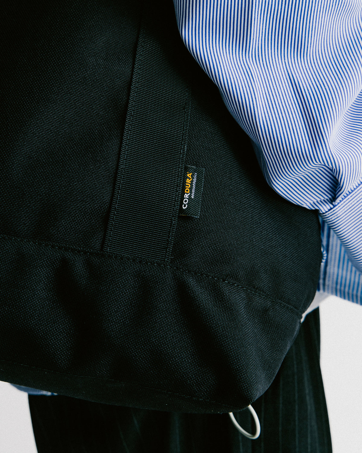 GROCERY CORDURA TOTE BAG/ BLACK