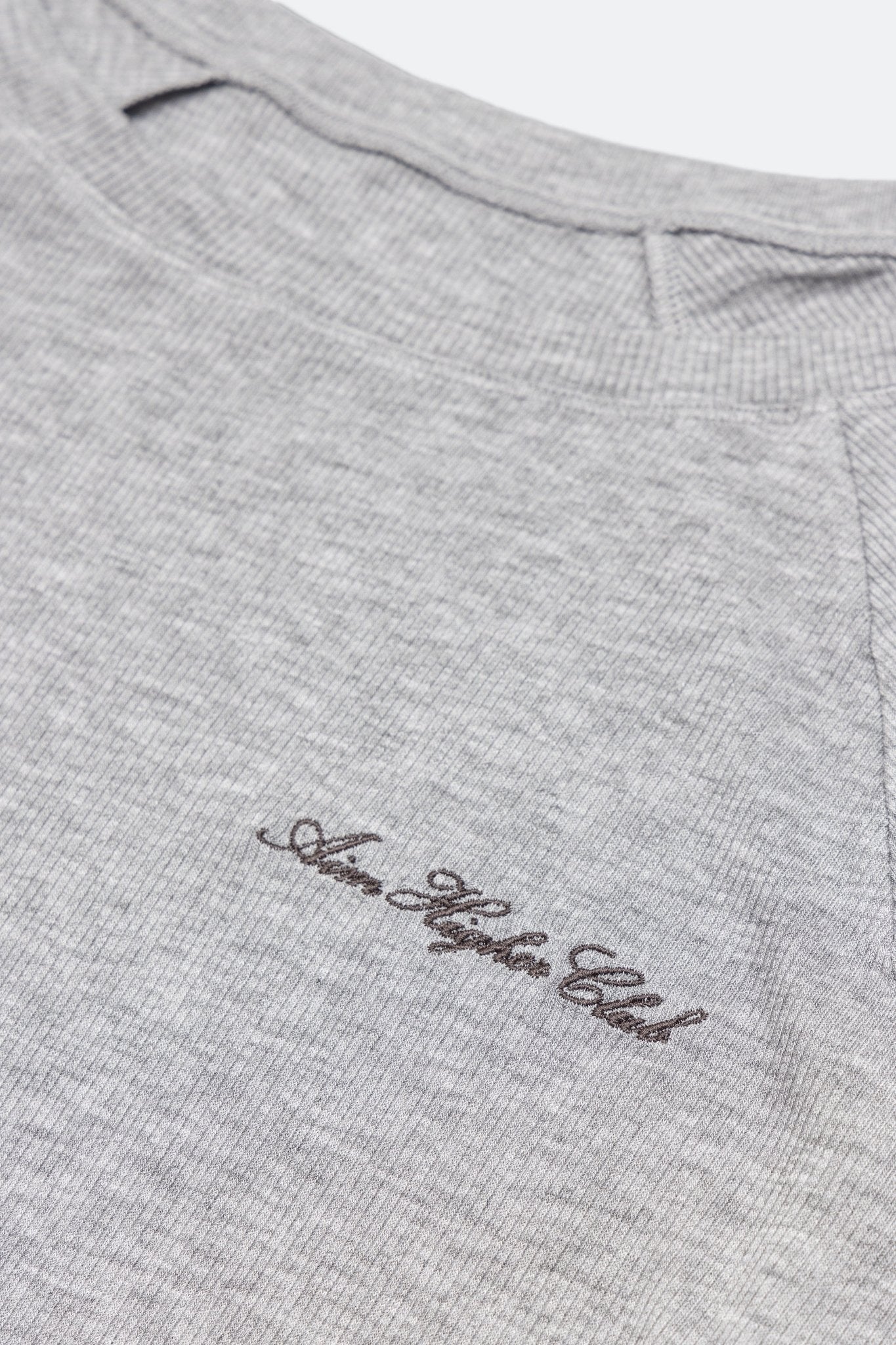 Aim Higher Club 2 - Way Long Sleeve Top/ Flecking Grey - GROGROCERY
