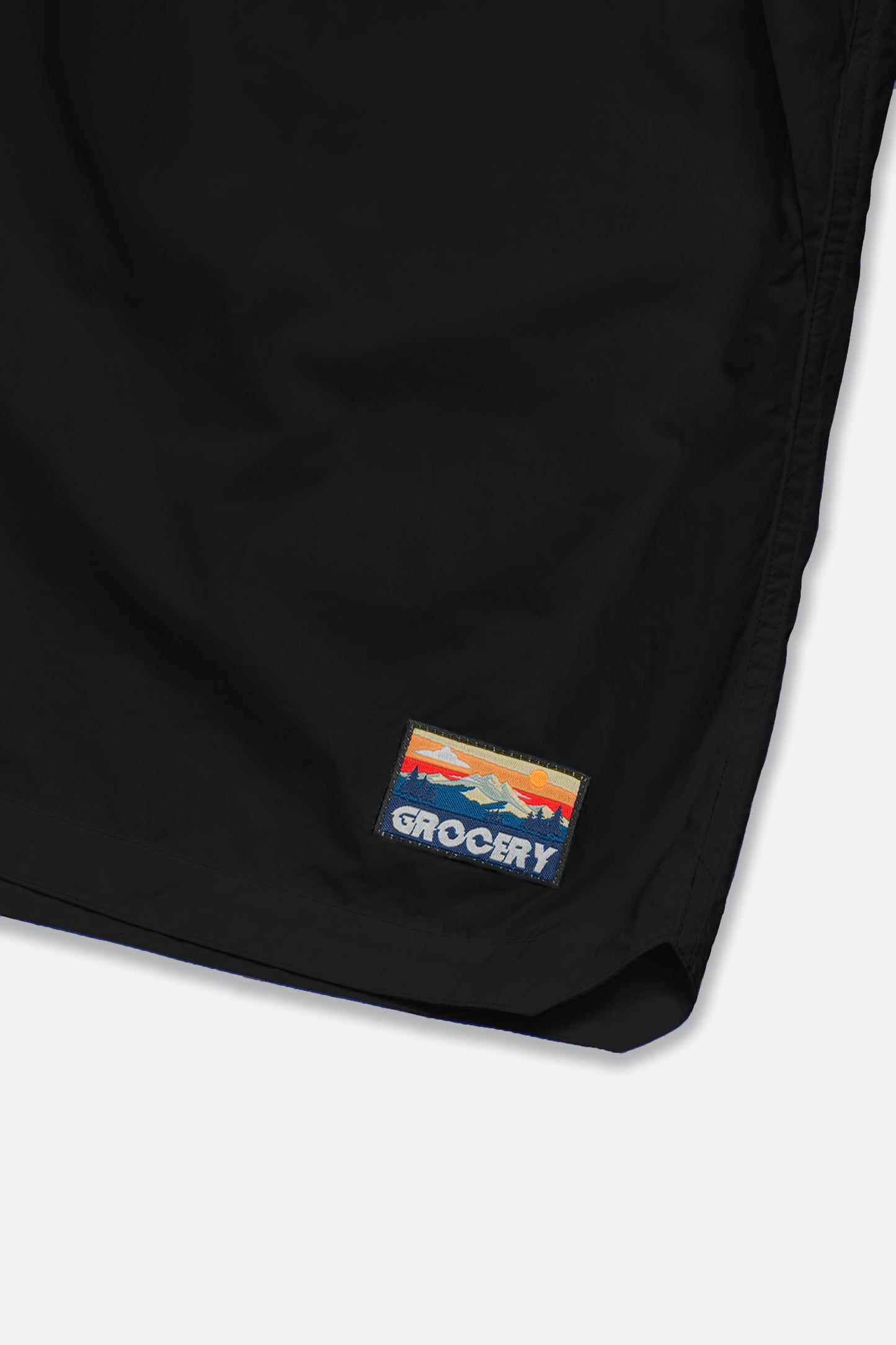 GROCERY DAILY NYLON SHORTS/ BLACK