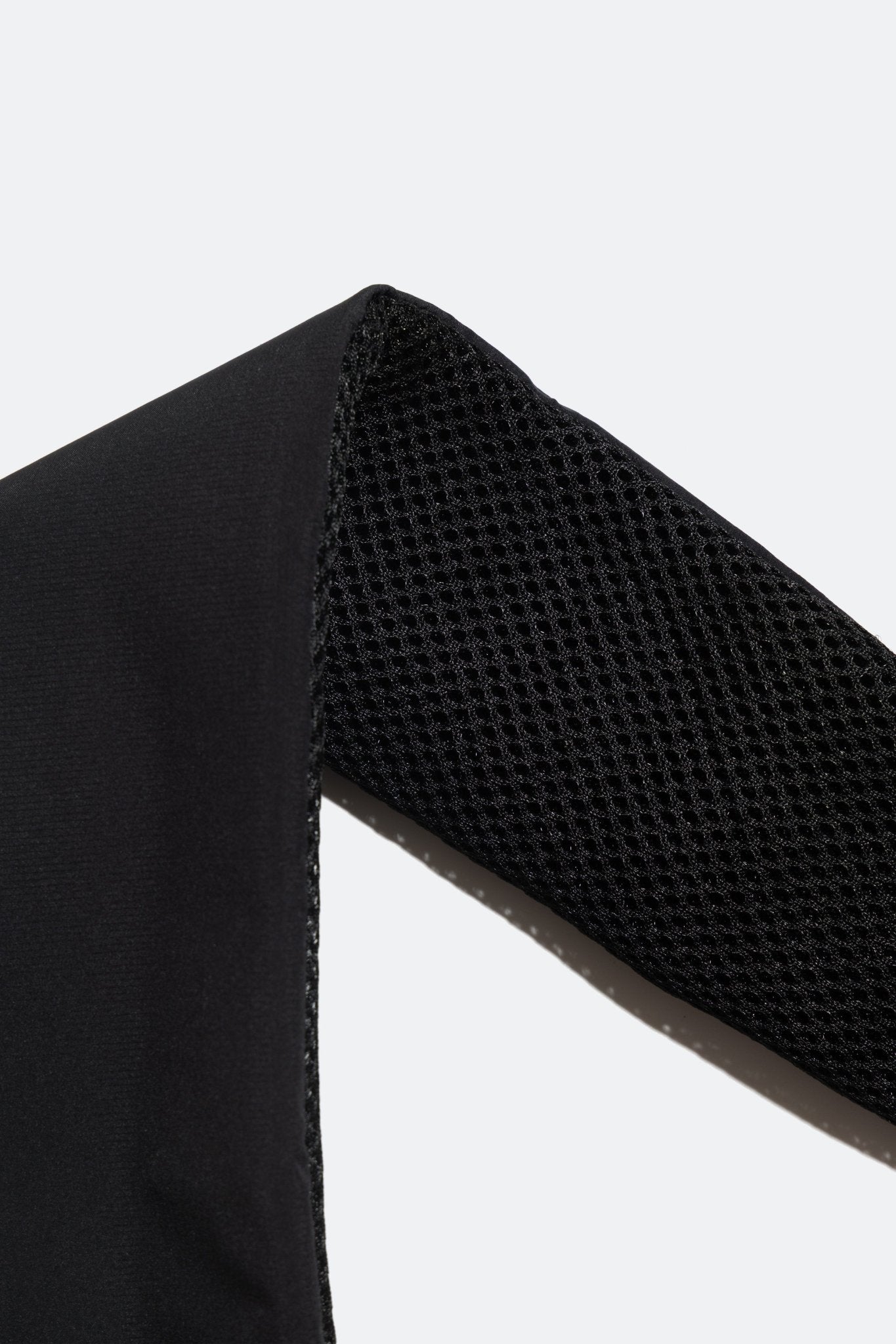 (empty) manual co. asymmetric padded bag/ matte black - GROGROCERY