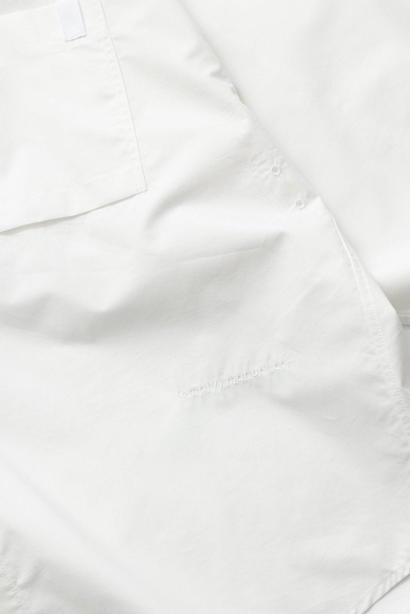 (empty) manual co. everyday shirt/ white - GROGROCERY