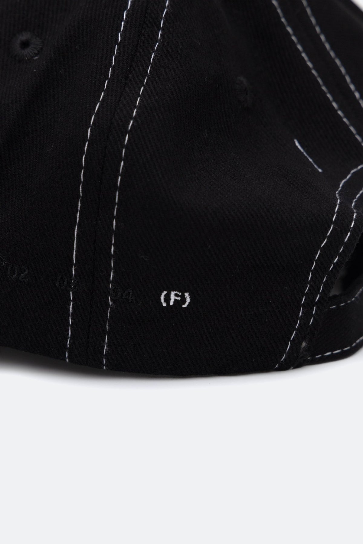 (empty) manual co. indicator logo cap/ black - GROGROCERY