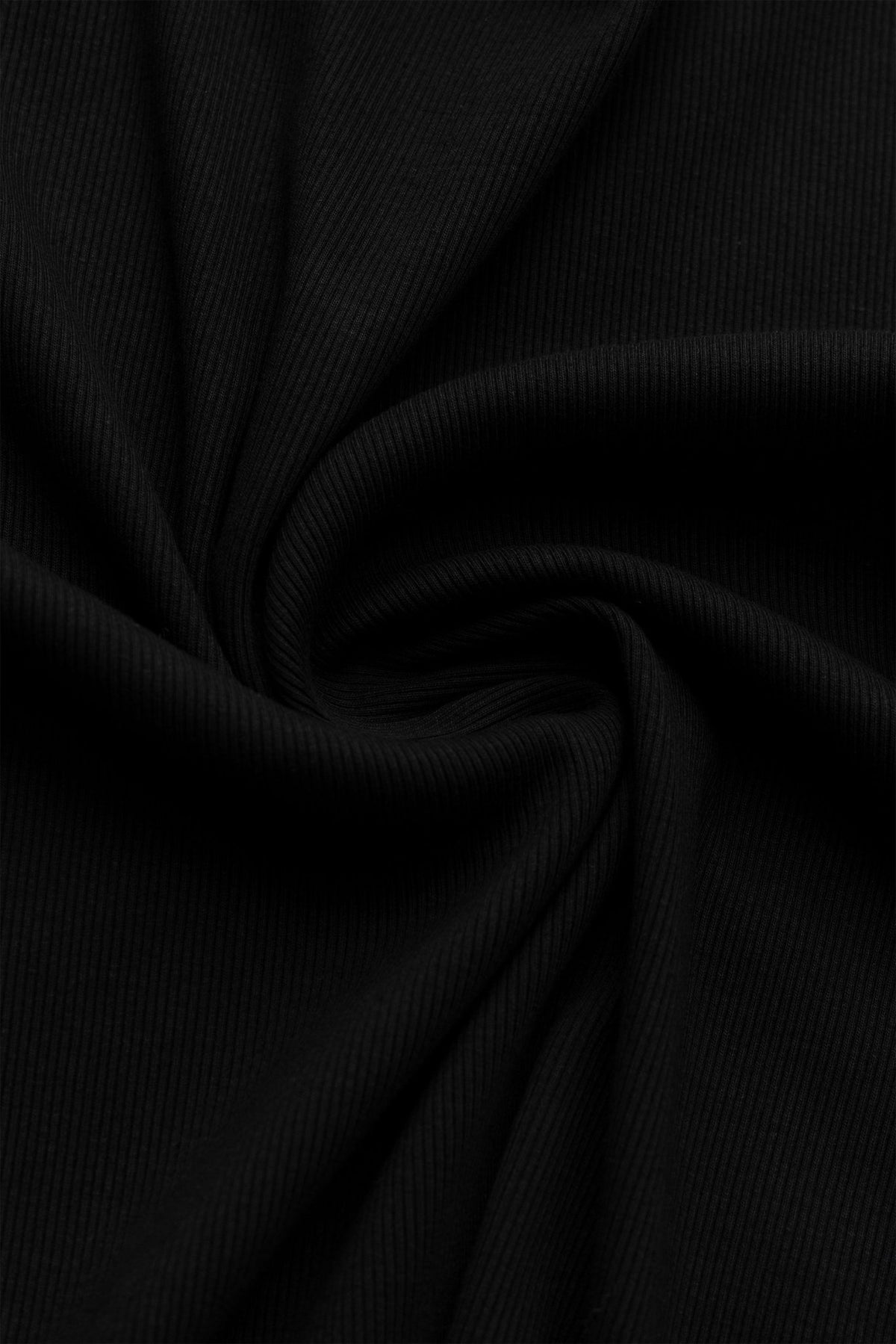 (empty) manual co. slim fit ribbed tee/ black - GROGROCERY