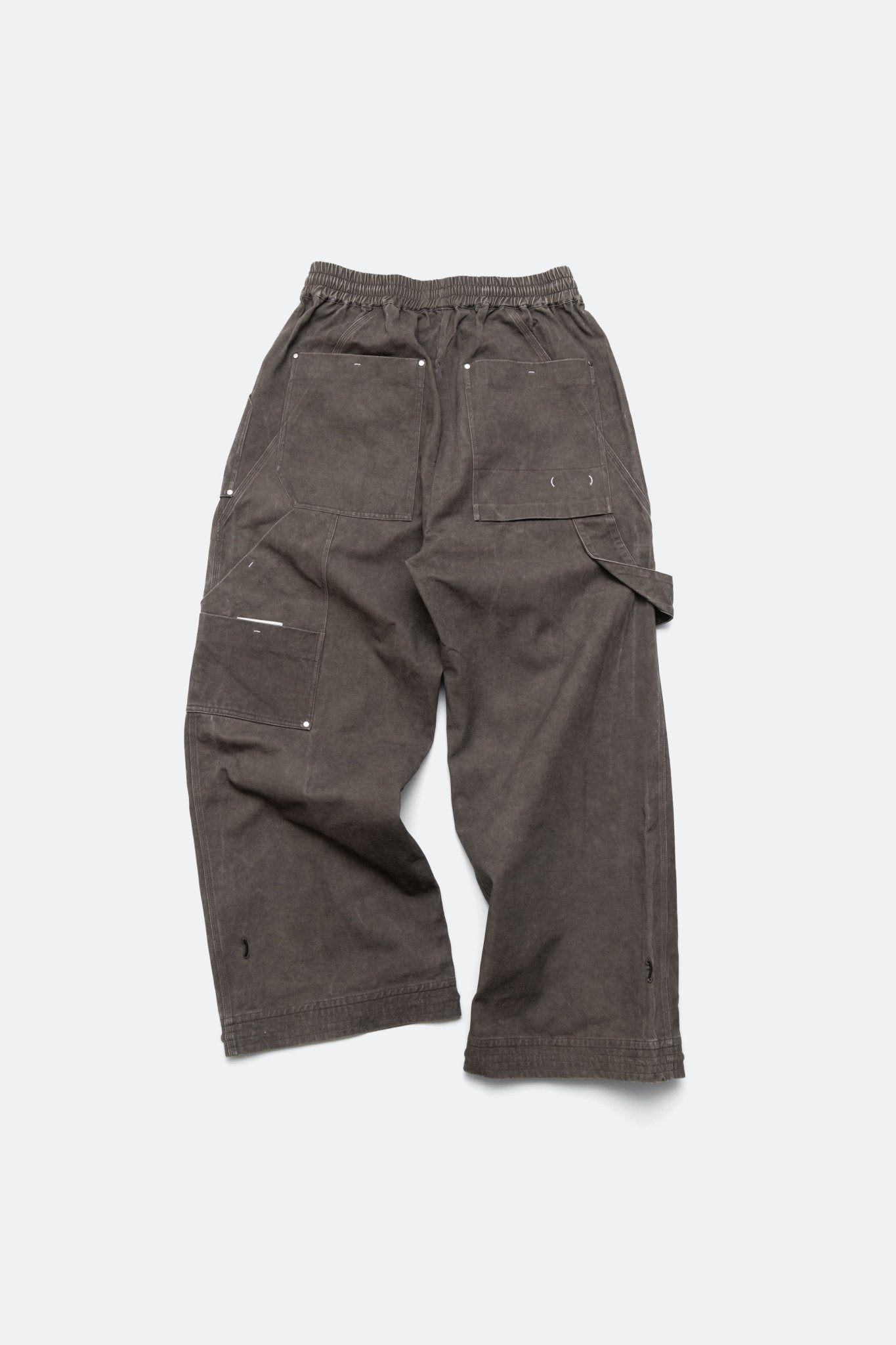 (empty) manual co. utility cargo pants/ purplish grey - GROGROCERY