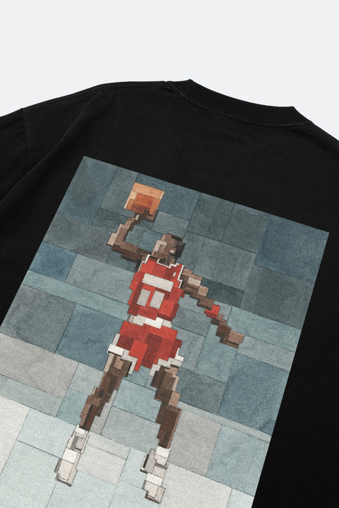 GROCERY FREE THROW LINE GRAPHIC TEE/ BLACK BY ADAM LISTER - GROGROCERY