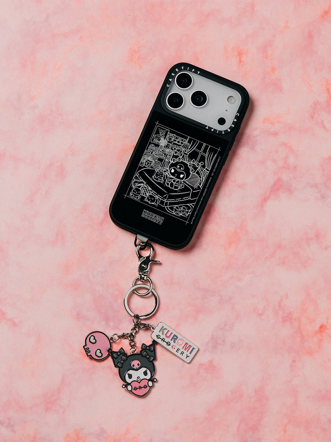 GROCERY | KUROMI GROCERY EXCLUSIVE METAL KEYCHAIN - GROGROCERY