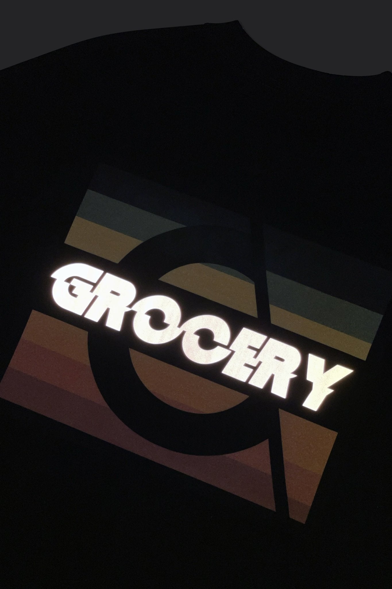 GROCERY 3M G-LOGO TEE/ BLACK