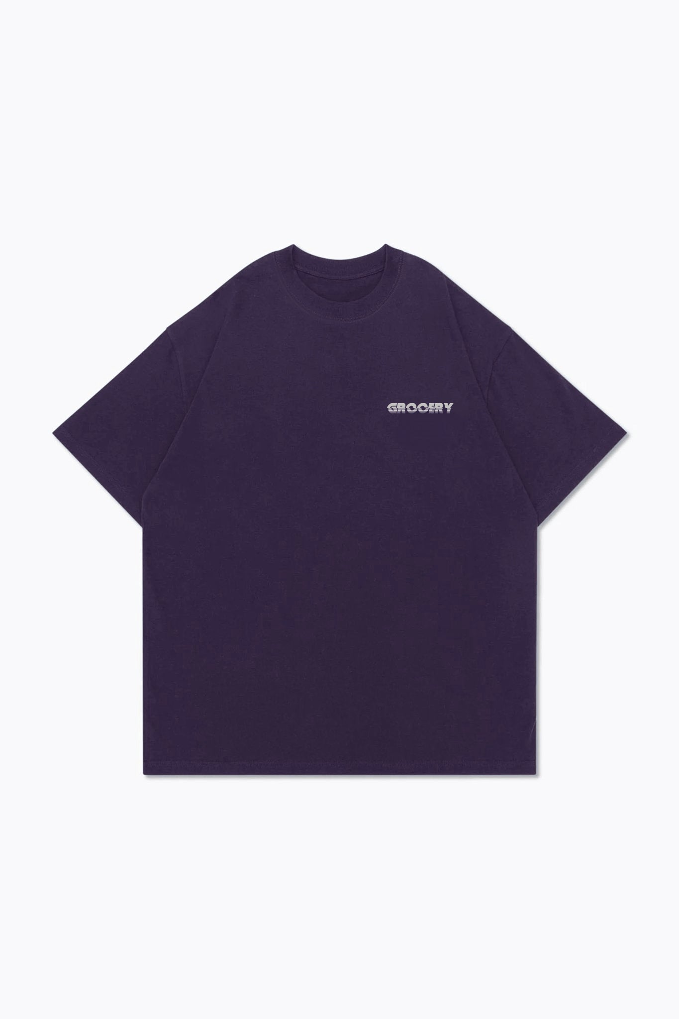 GROCERY MOTION G LOGO TEE/ PURPLE - GROGROCERY