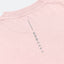 GROCERY TEE-058 SNOW WASHED SMALL LOGO TEE/ ROSE QUARTZ - GROGROCERY