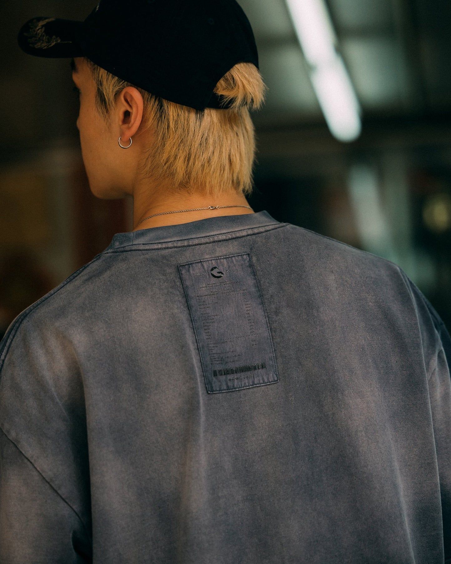 GROCERY TEE - 077 DIRTY WASHED INVOICE/ FADED NAVY - GROGROCERY