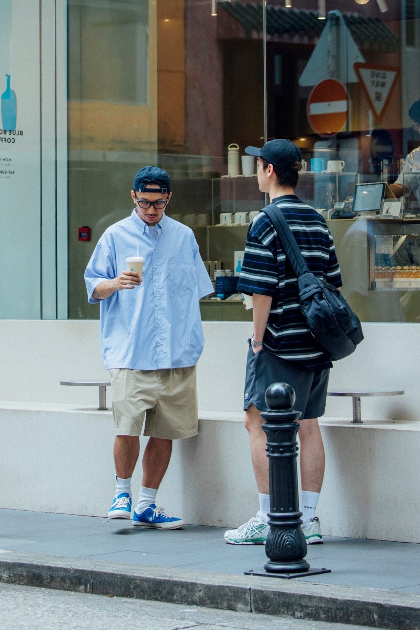 GROCERY WASHED CHINO SHORTS/ KHAKI - GROGROCERY