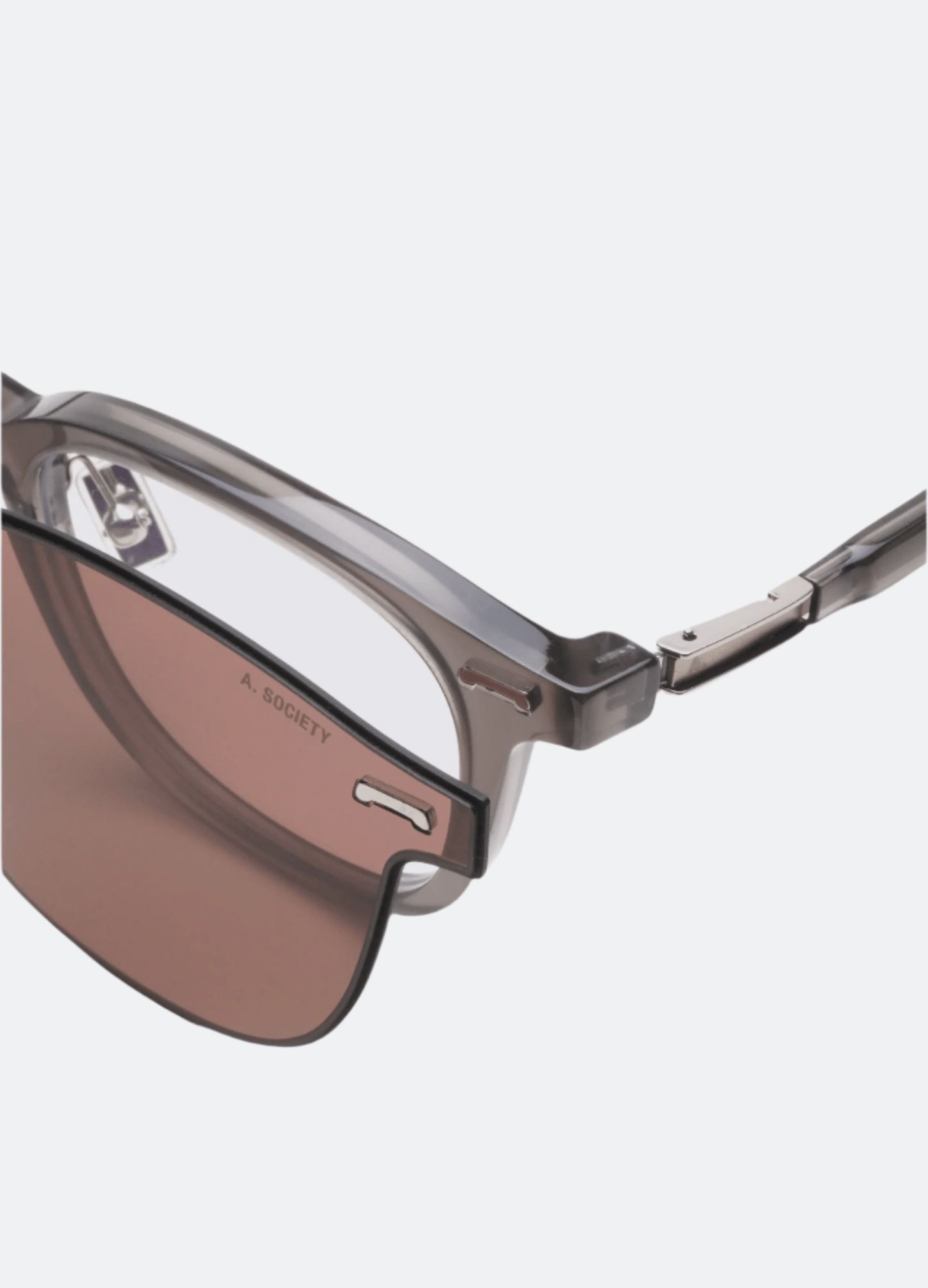 GROCERY x A. SOCIETY GRO01 LOWEN CLIP - ON/ BROWN BLACK - GROGROCERY