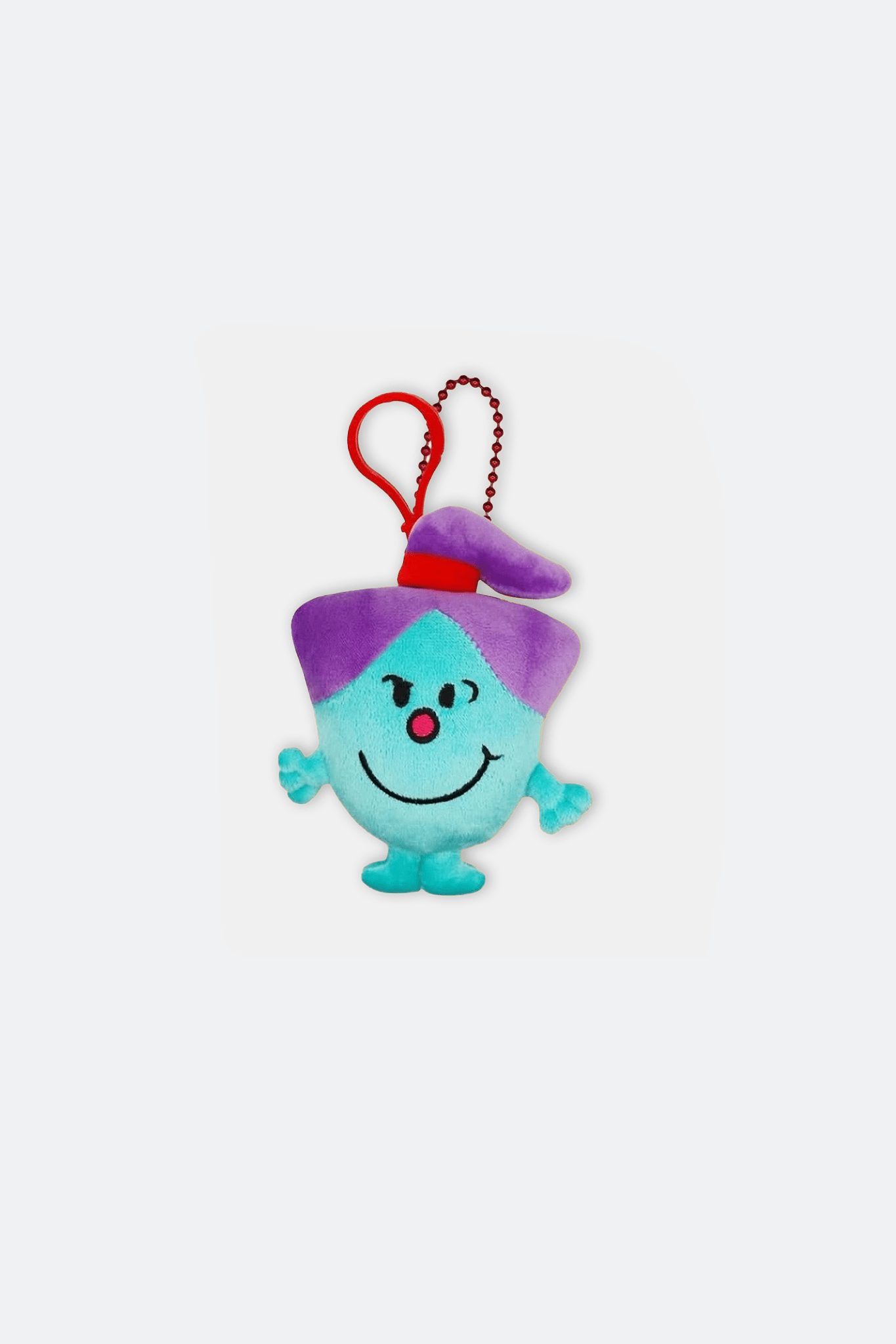 MR MEN STUDIO LITTLE MISS BRAVE PLUSH KEYCHAIN - GROGROCERY
