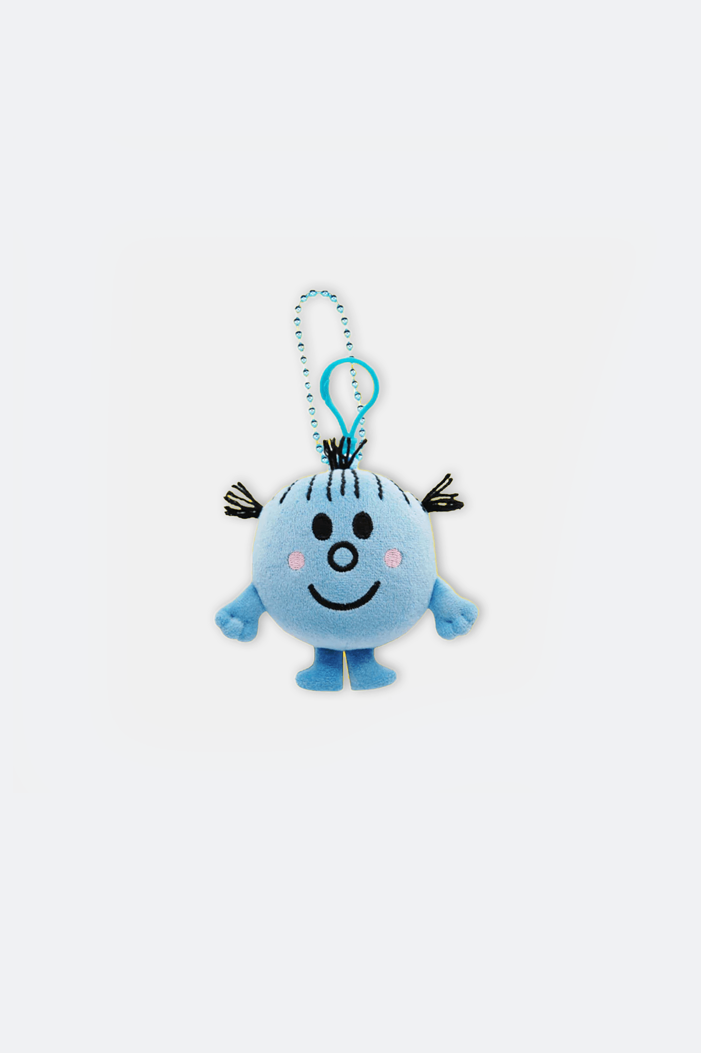 MR MEN STUDIO LITTLE MISS SHY PLUSH KEYCHAIN - GROGROCERY