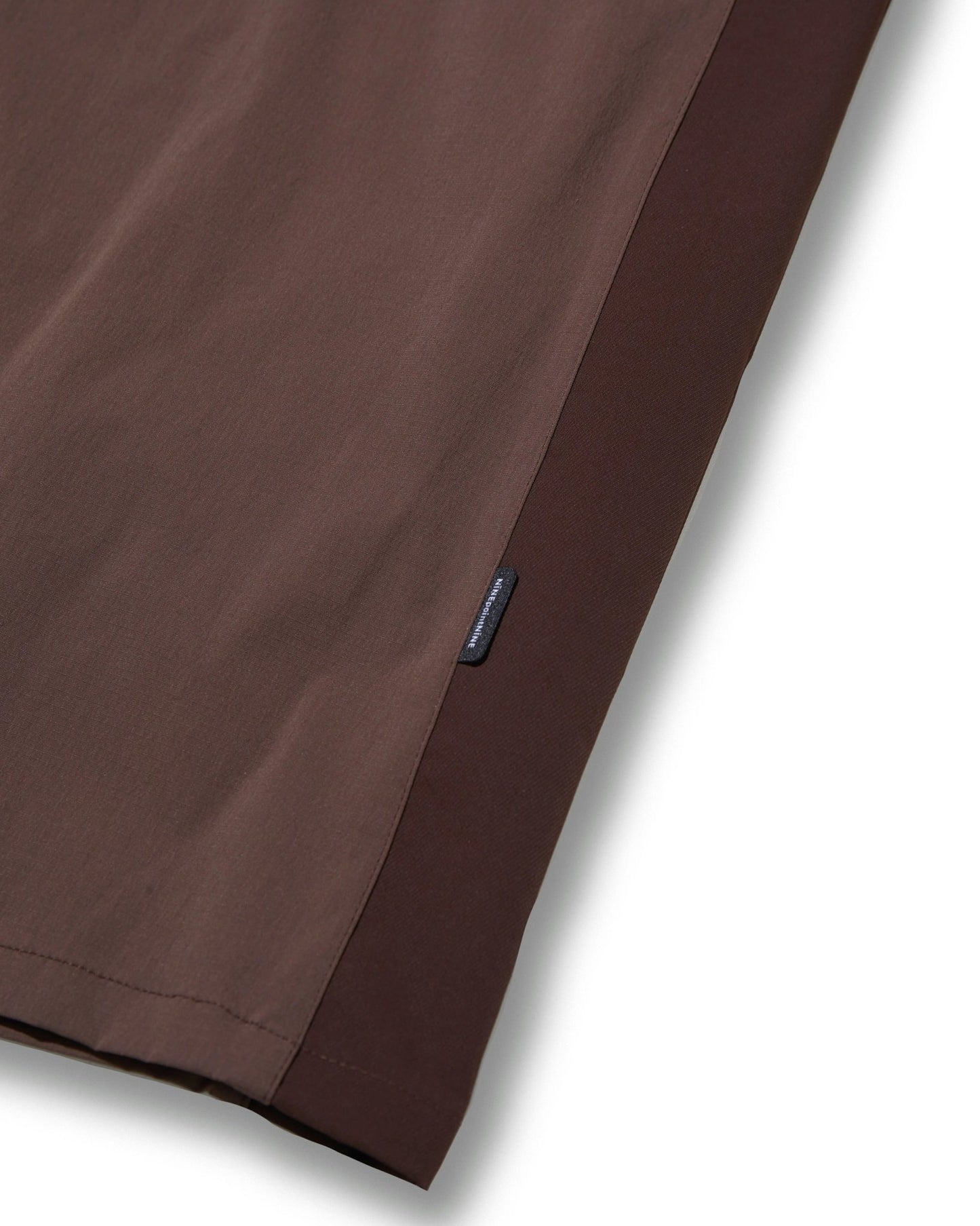 NINEpointNINE ELEMENT TECH S/S SHIRT/ BROWN - GROGROCERY