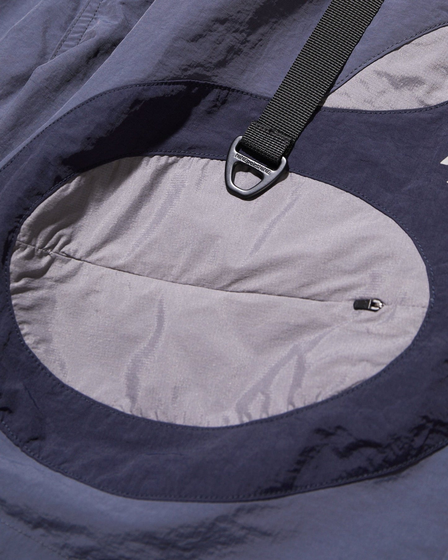 NINEpointNINE LAGOON TRANSPARENT POCKET SHORTS/ FUTURE DUSK - GROGROCERY