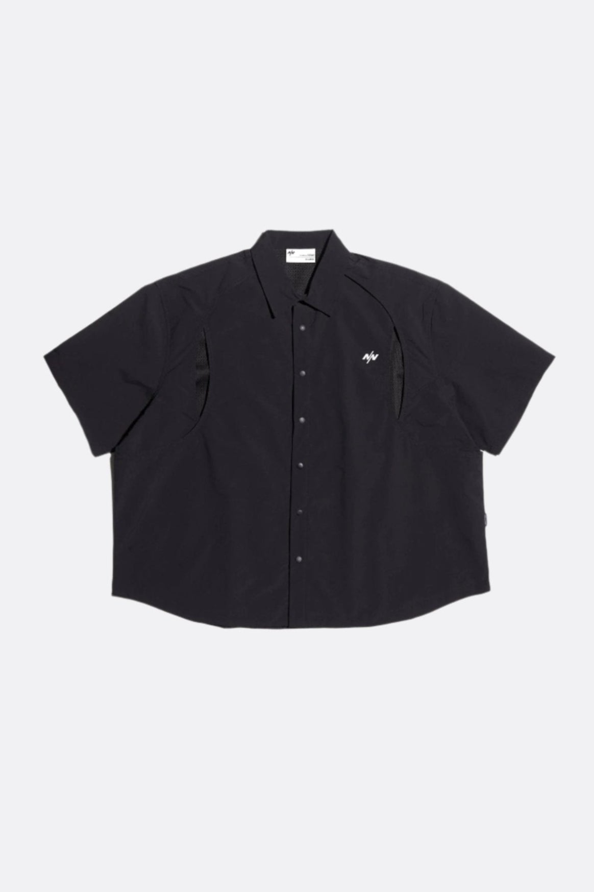 NINEpointNINE SHORELINE LAYER S/S SHIRT/ BLACK - GROGROCERY
