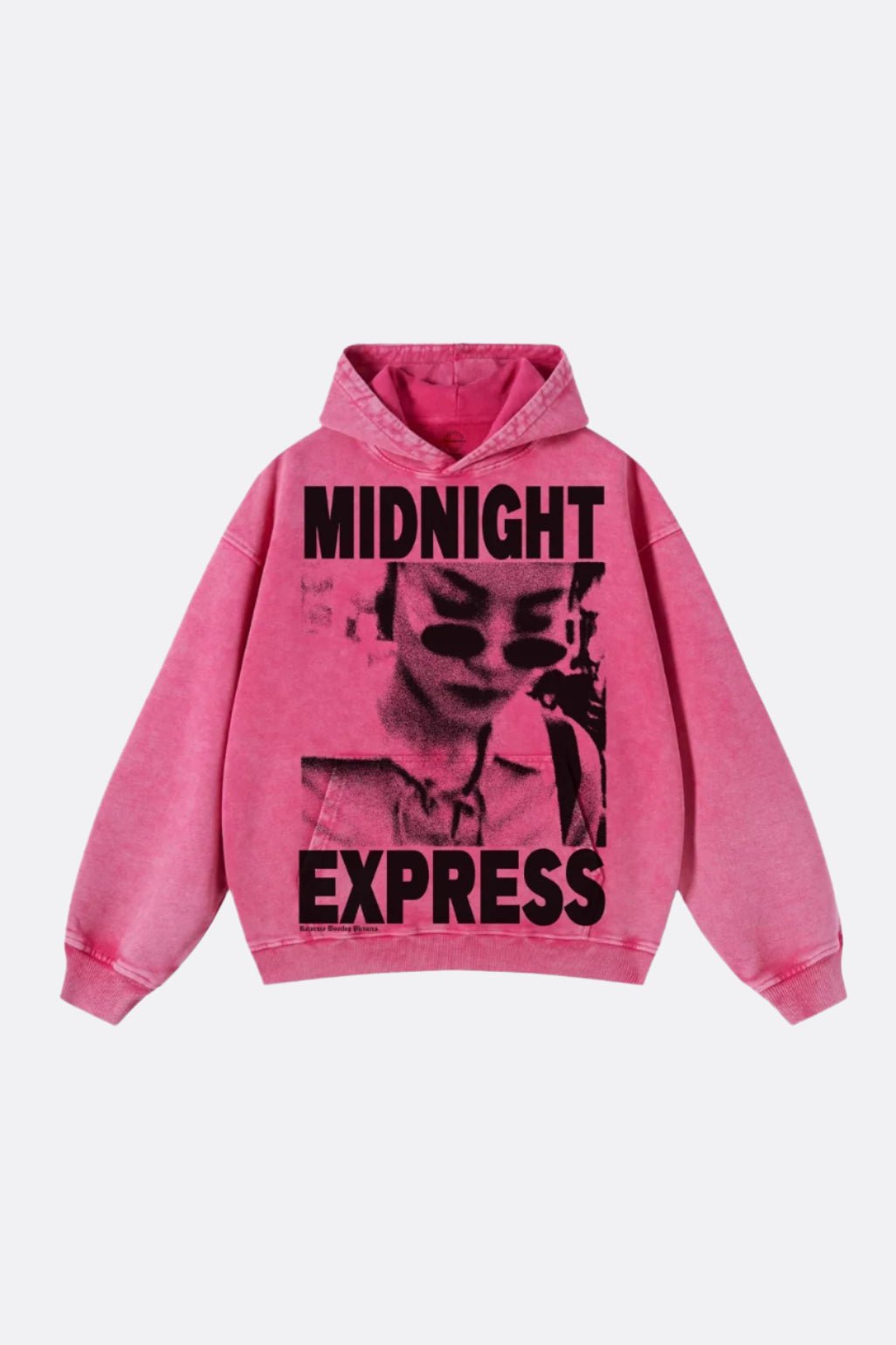 RAWEMOTIONS Midnight Express Washed Hoodie/ Pink - GROGROCERY