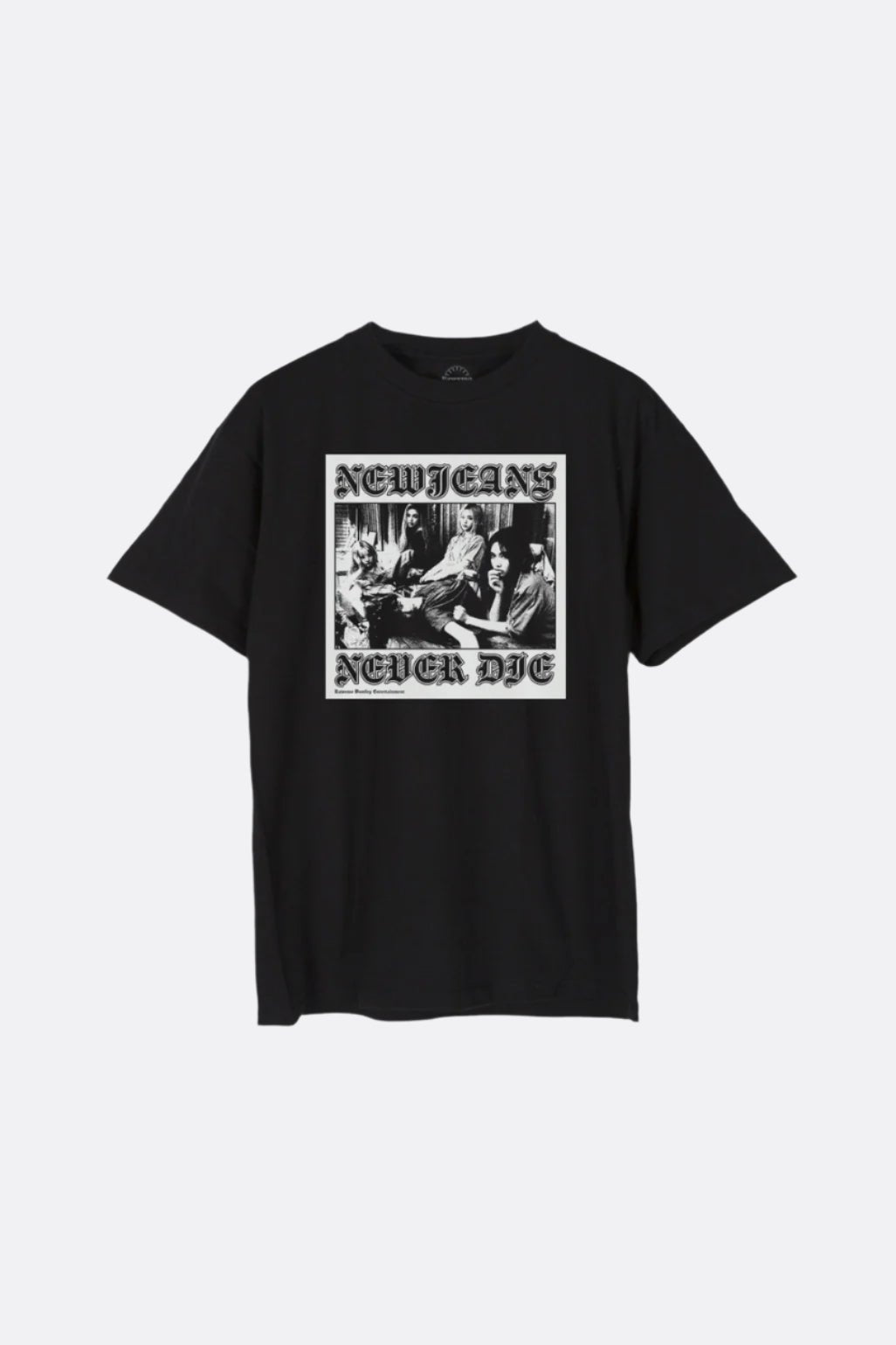 RAWEMOTIONS NewJeans Never Die Tee/ Black - GROGROCERY