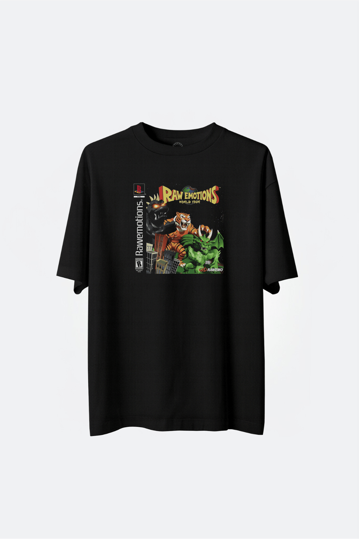 RAWEMOTIONS WORLD TOUR TEE/ BLACK - GROGROCERY