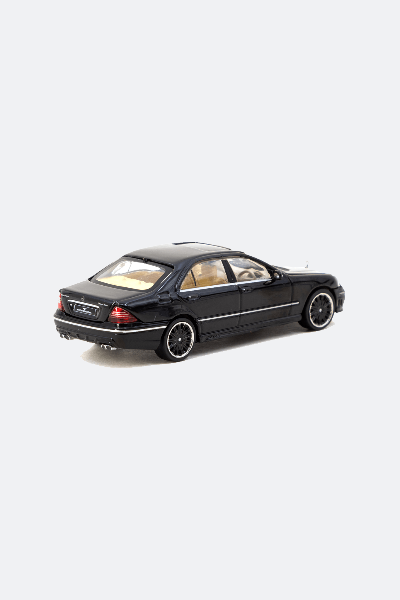 TARMAC WORKS 1/64 MERCEDES - BENZ S - CLASS WALD BLACK - GLOBAL64 - GROGROCERY