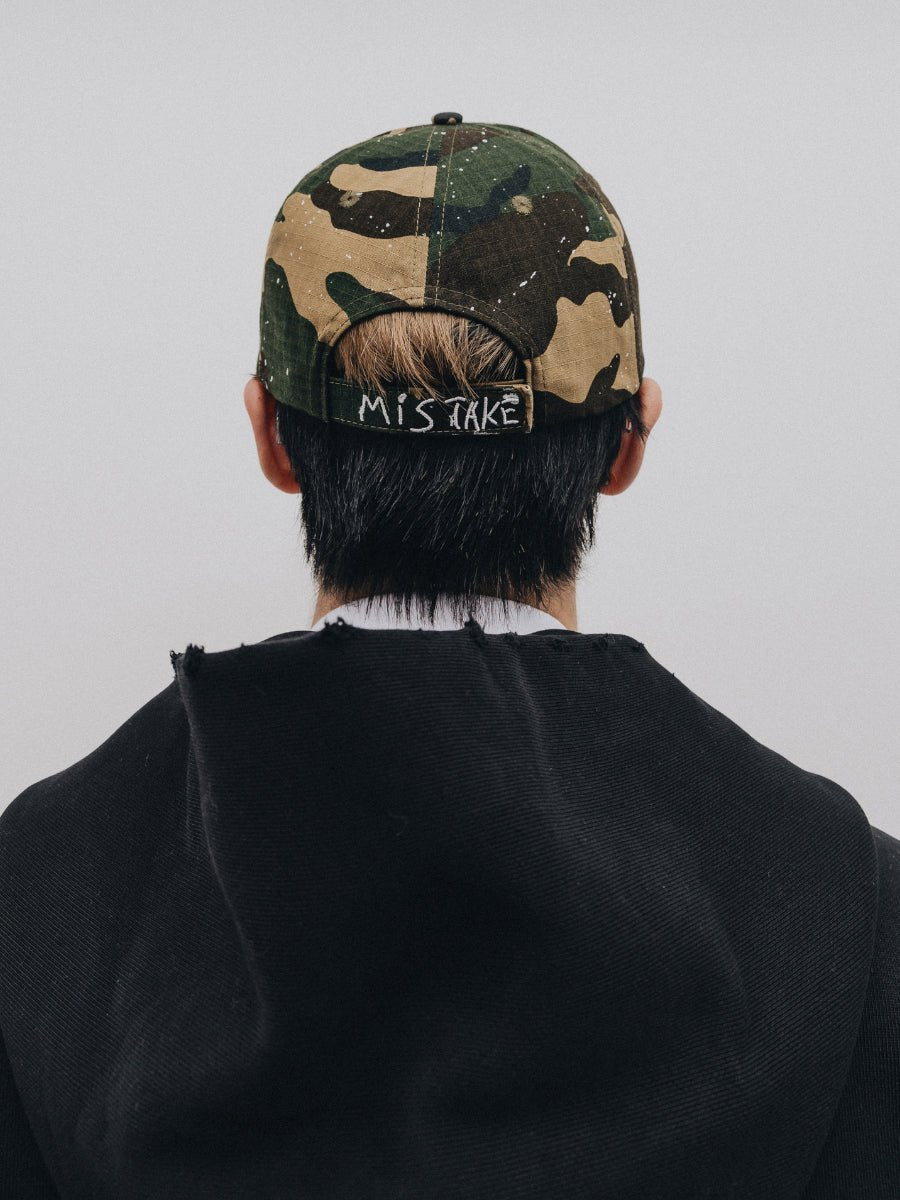 THEGREATMISTAKE. CAMO CAP - GROGROCERY