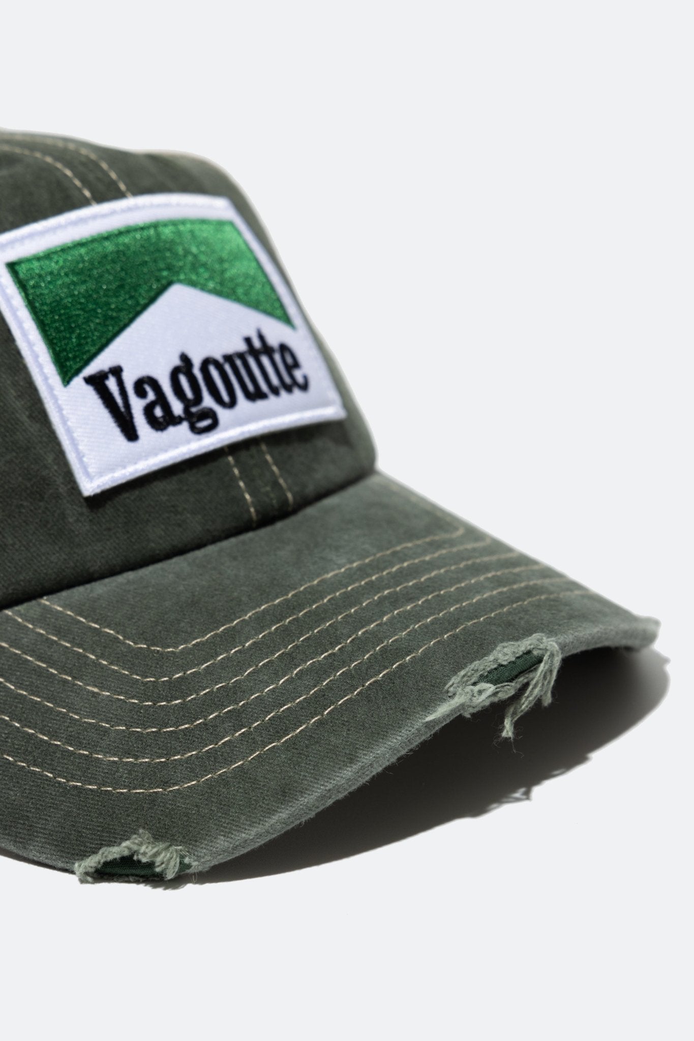 vague.drip vg002 cig cap/ stonewashed olive - GROGROCERY