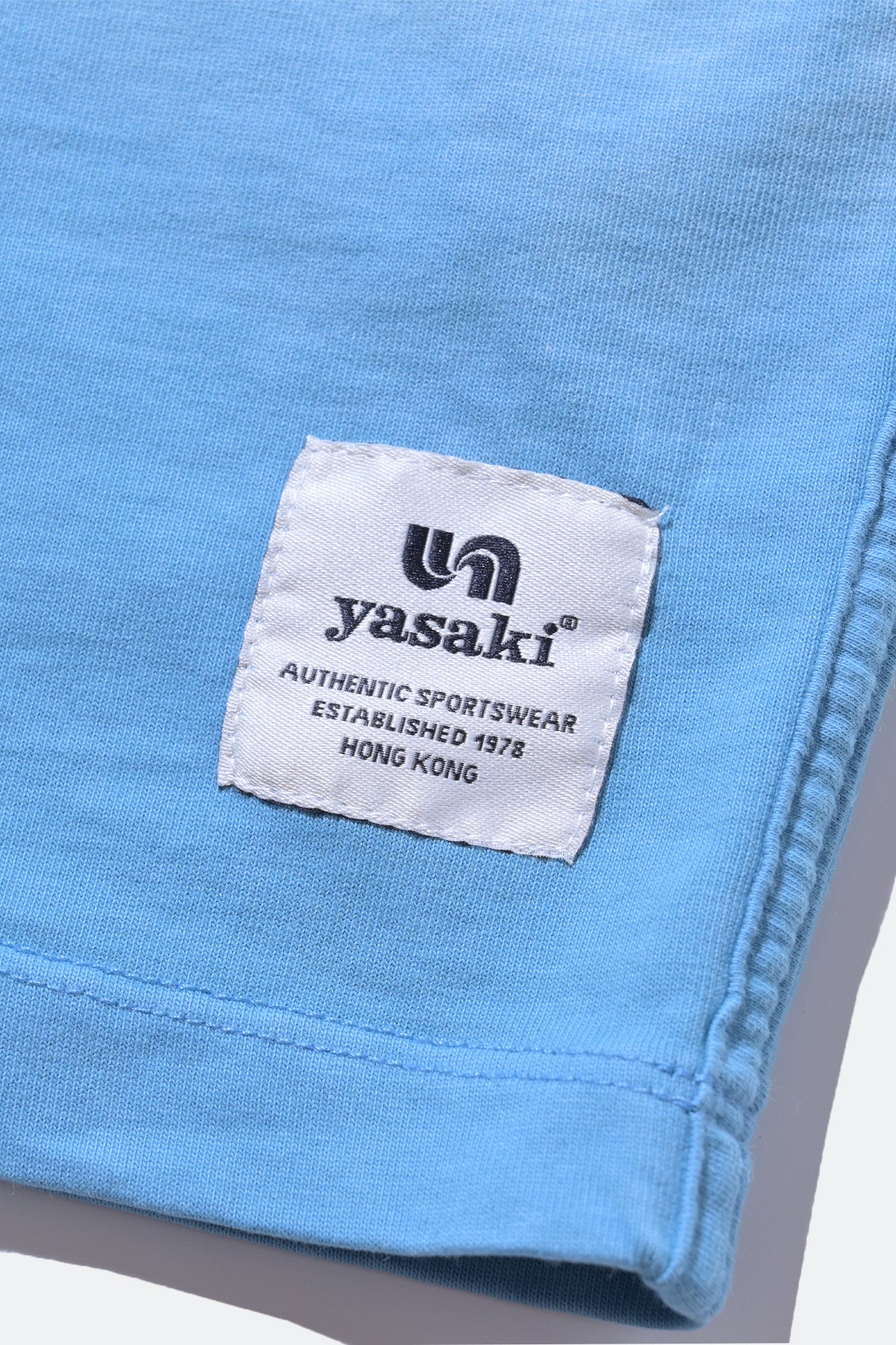 Yasaki Vintage Washed Heritage Tee/ Washed Blue - GROGROCERY