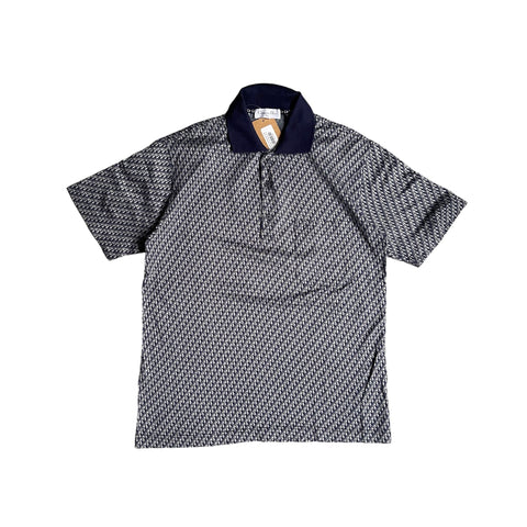 Dior Monogram Polo Shirt/ Blue - GROGROCERY