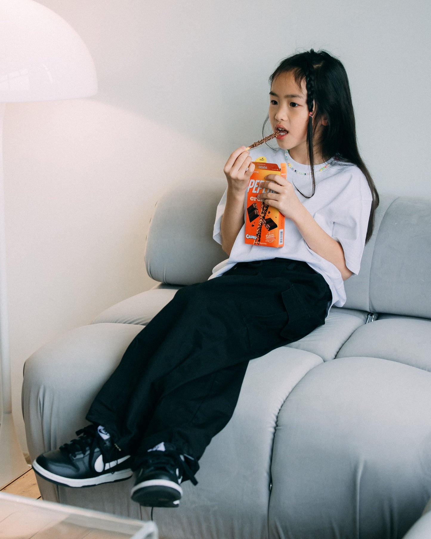 GROCERY KIDS MINI INVOICE TEE/ WHITE - GROGROCERY