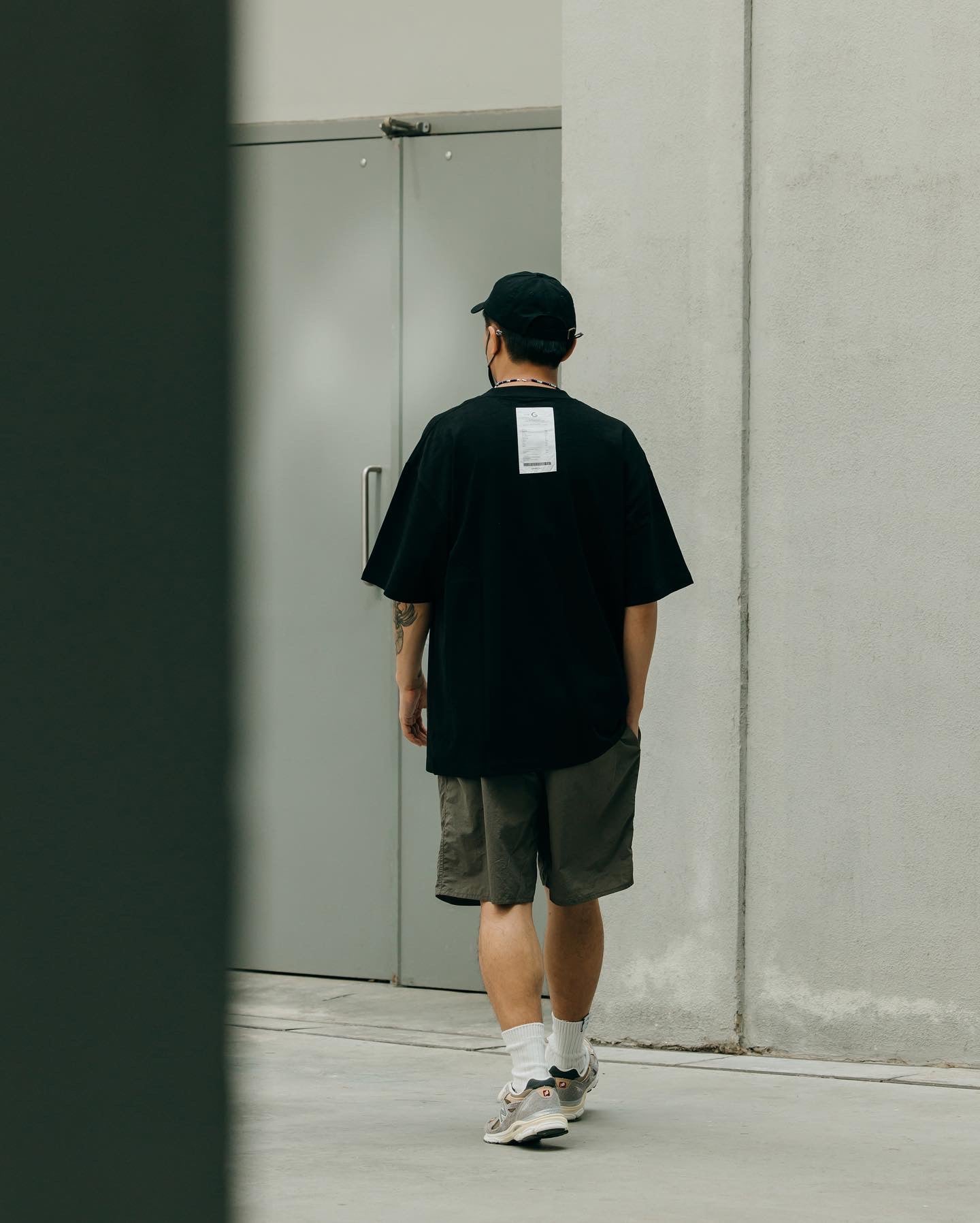 GROCERY SS24 TEE-001 INVOICE/ BLACK - GROGROCERY