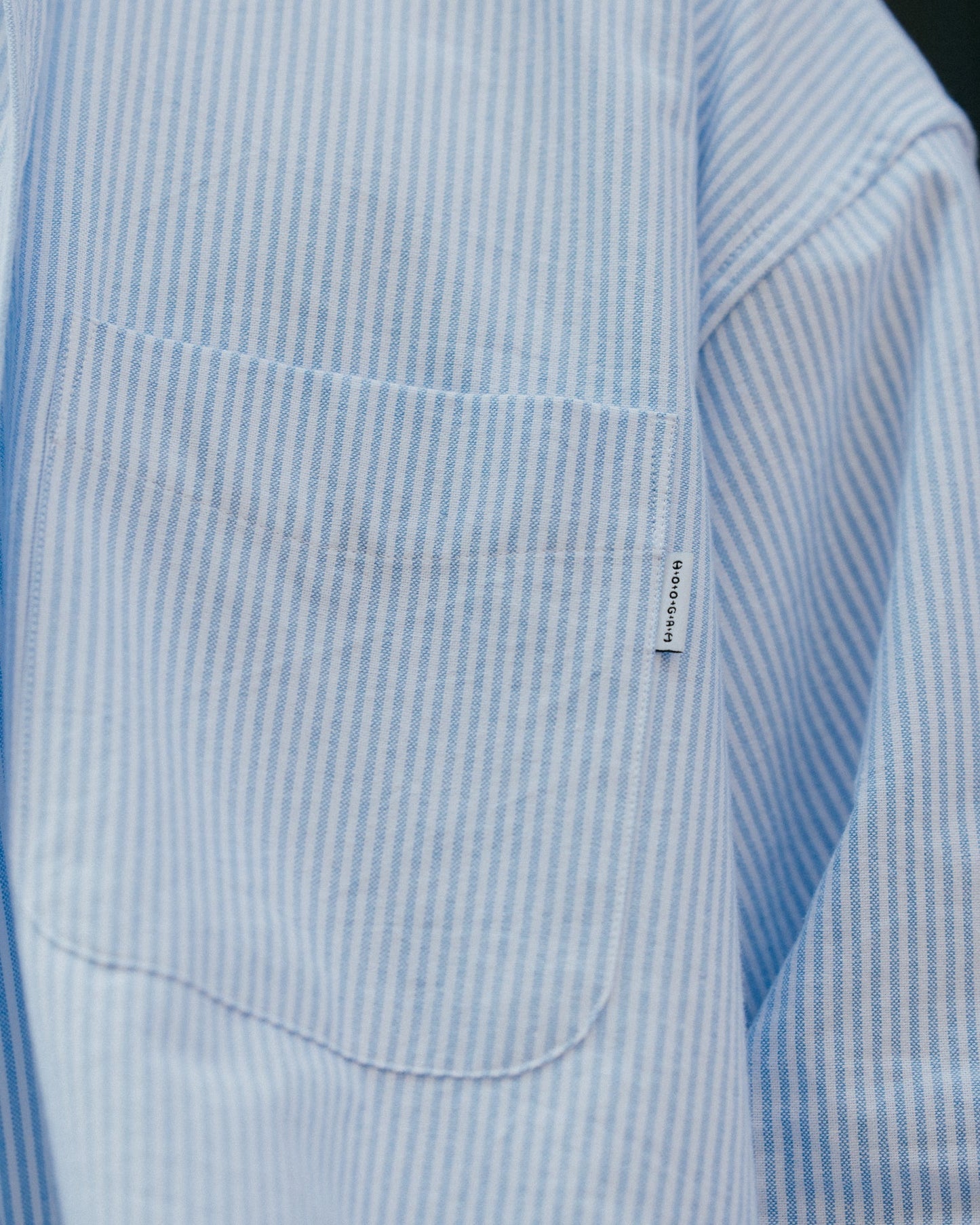 HOOGAH FW23 Balloon oversized shirt/ Stripe - GROGROCERY