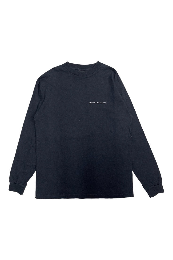 L'ART DE L'AUTOMOBILE CLASSIC GARAGE LONG SLEEVE TEE - GROGROCERY