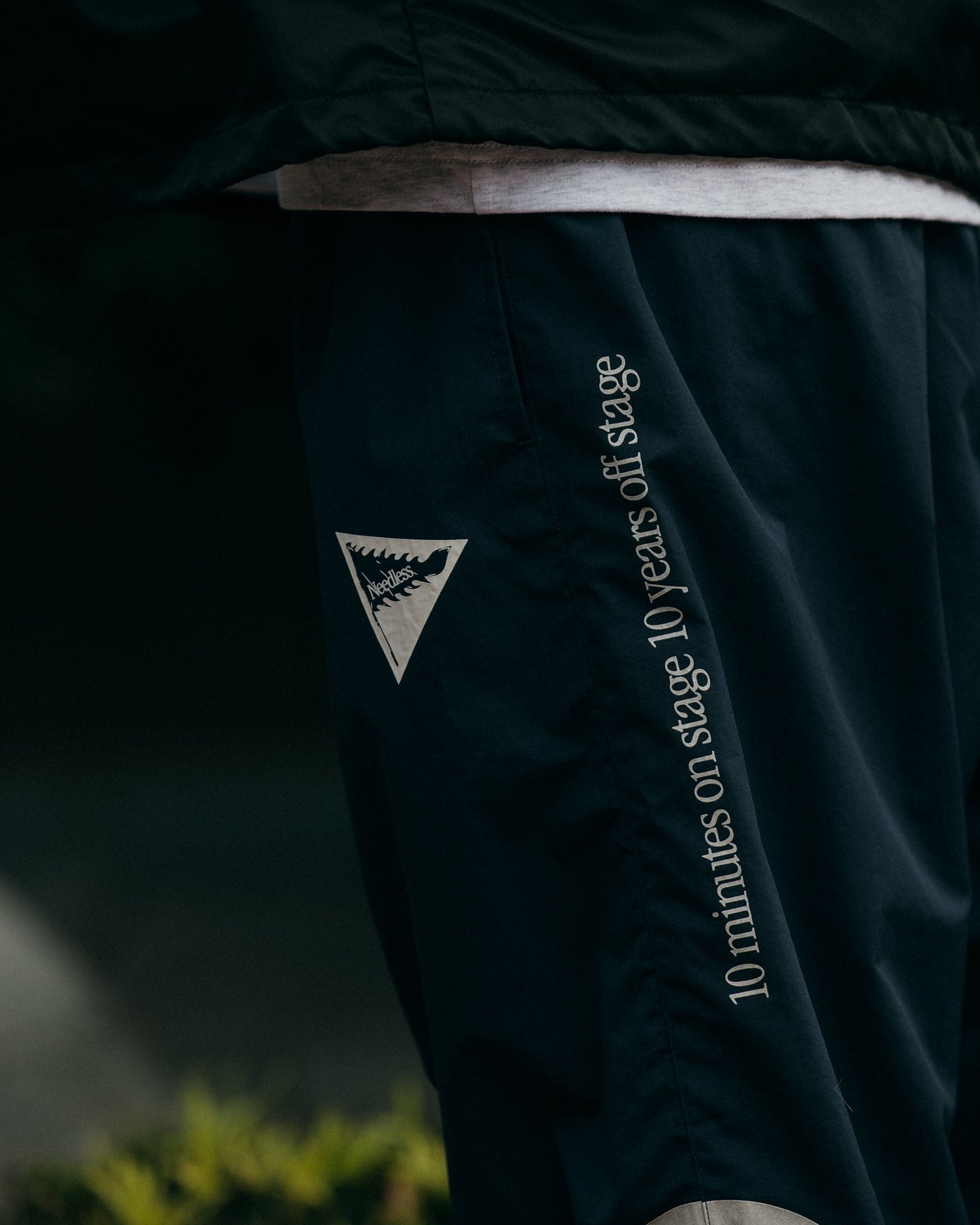 NEEDLESS CLOUD TRACK PANTS/ NAVY - GROGROCERY