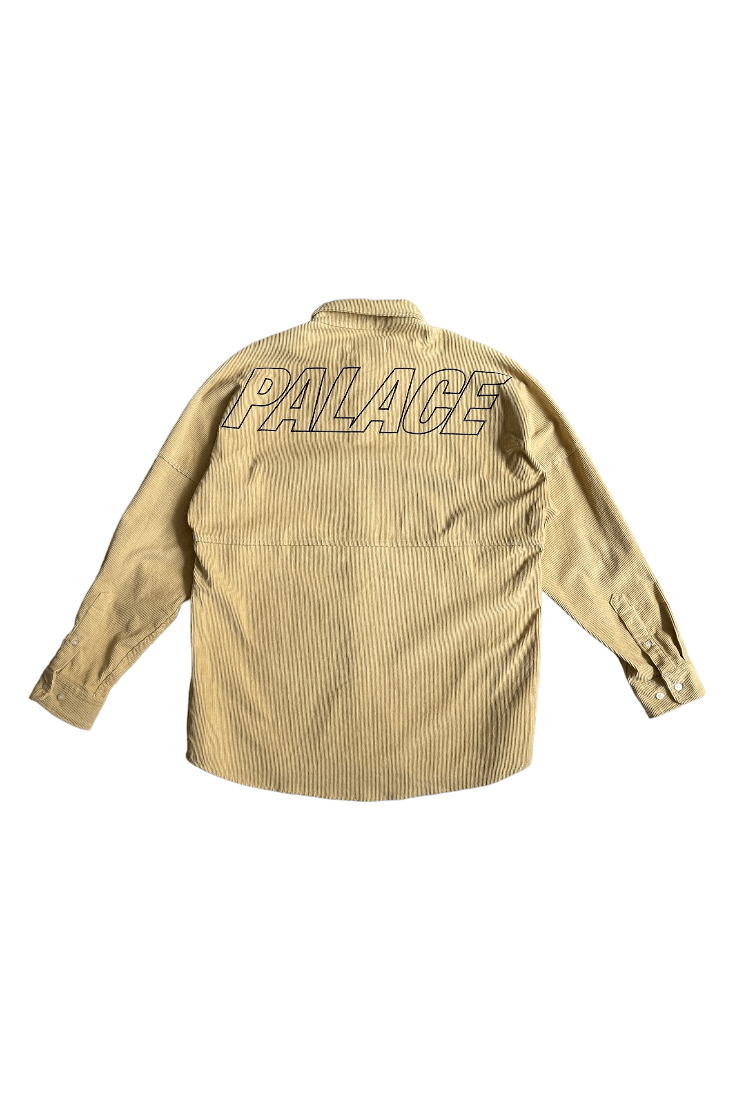 PALACE SKATEBOARDS CORDUROY OVERSIZED SHIRT - GROGROCERY