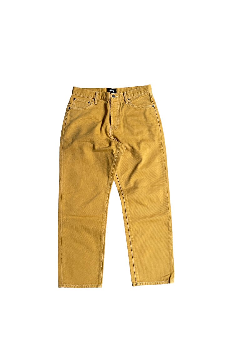 Stussy Overdyed Big Ol' Jeans/ Lemon - GROGROCERY