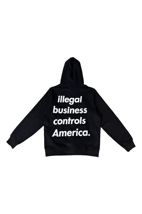 Supreme Illegal Business Hoodie - GROGROCERY