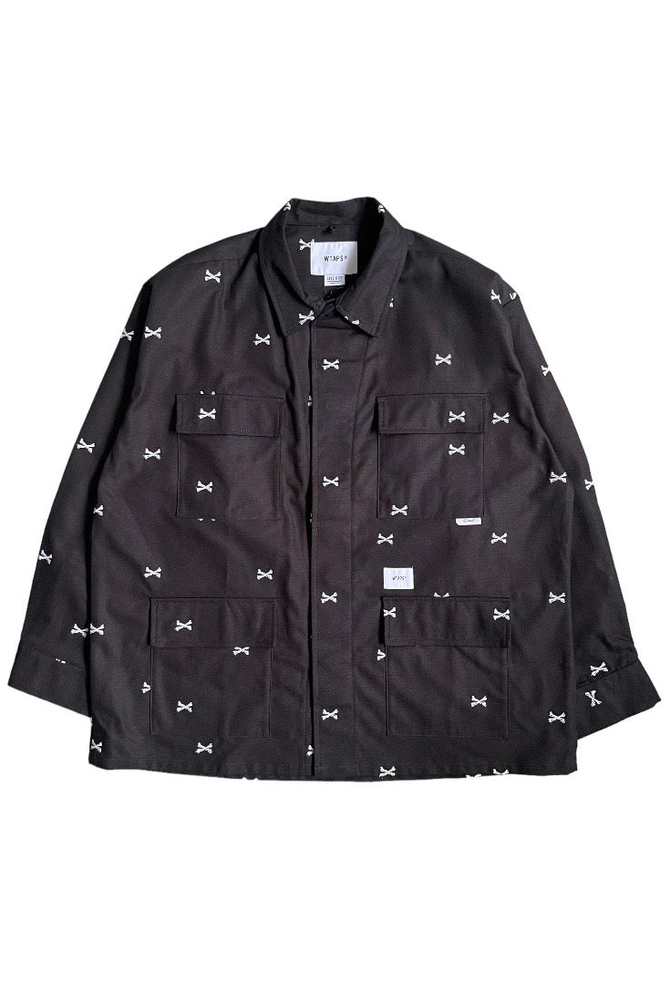 WTAPS Jungle Shirt Jacket /Black - GROGROCERY