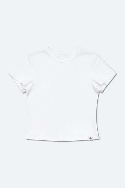 Aim Higher Club Essential Fitted Tee/ Off White