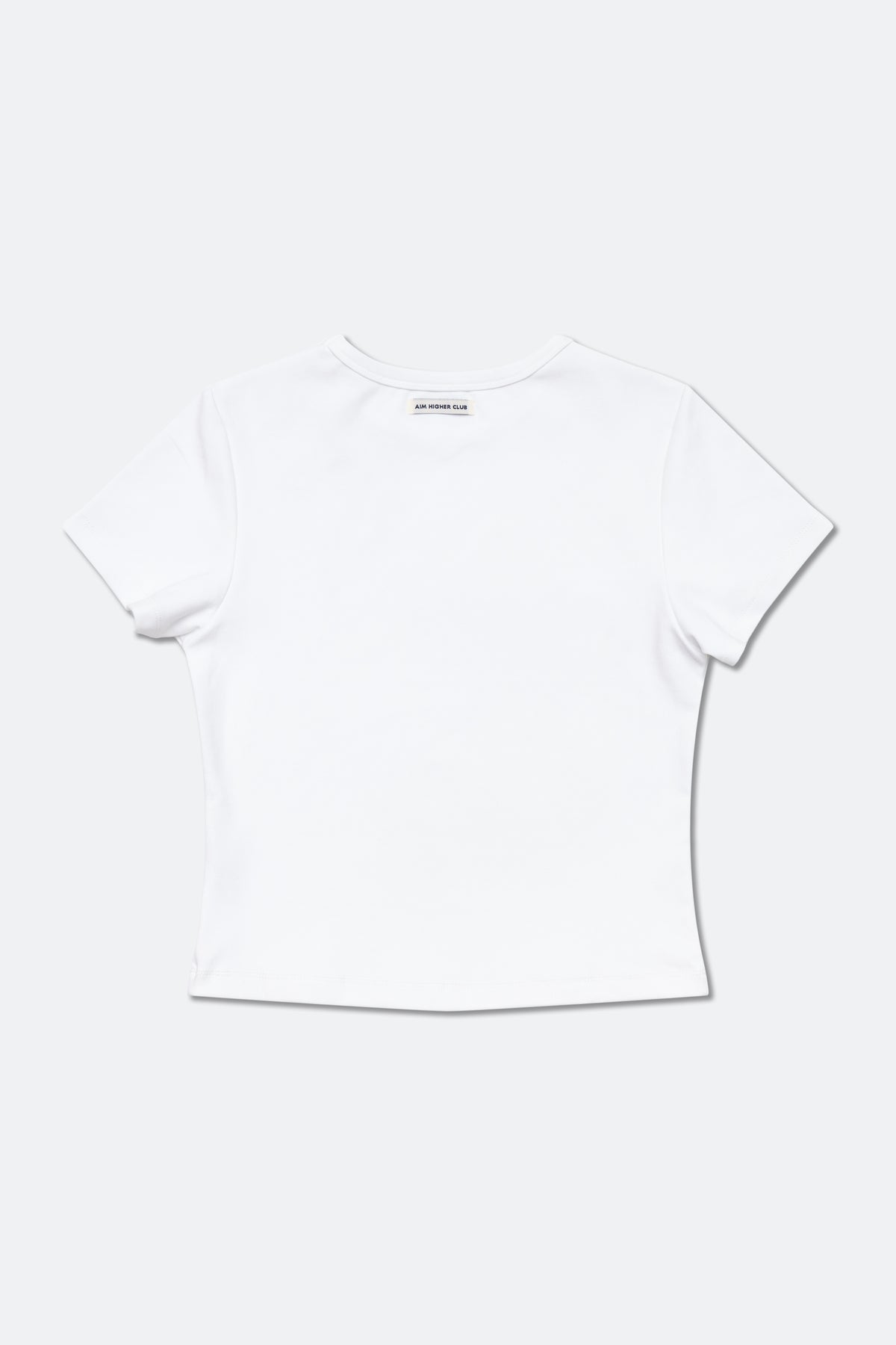 Aim Higher Club Essential Fitted Tee/ Off White