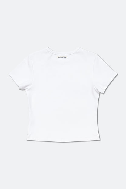 Aim Higher Club Essential Fitted Tee/ Off White