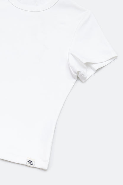 Aim Higher Club Essential Fitted Tee/ Off White