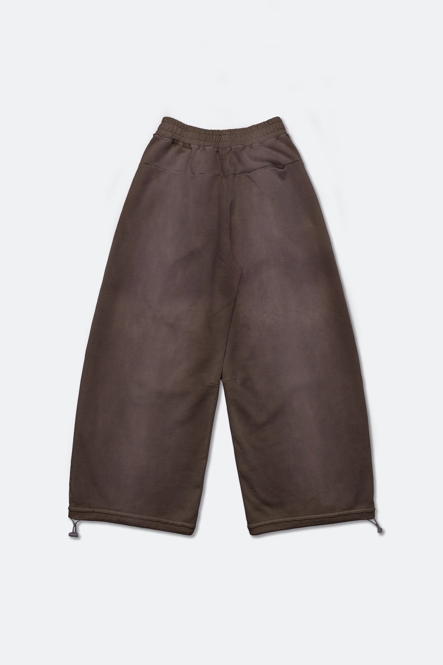 GROCERY FADE WASHED WIDE LEG SWEATPANTS/ WASHED BROWN