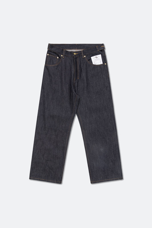 GROCERY RELAXED STRAIGHT FIT RAW DENIM JEANS/ INDIGO