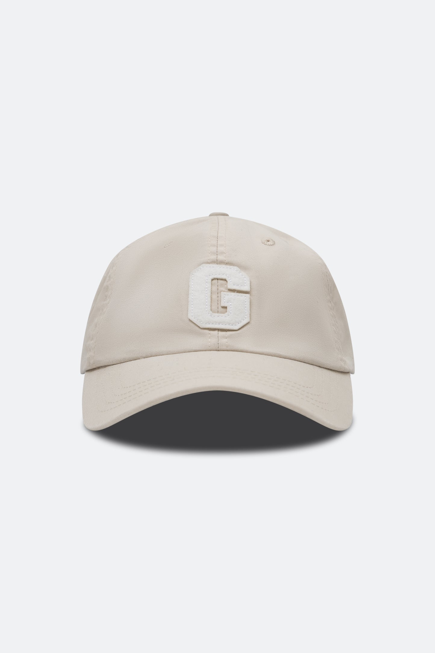 GROCERY LIGHT WASHED G LOGO CAP/ CREAM