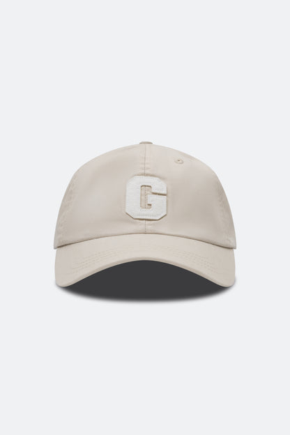 GROCERY LIGHT WASHED G LOGO CAP/ CREAM