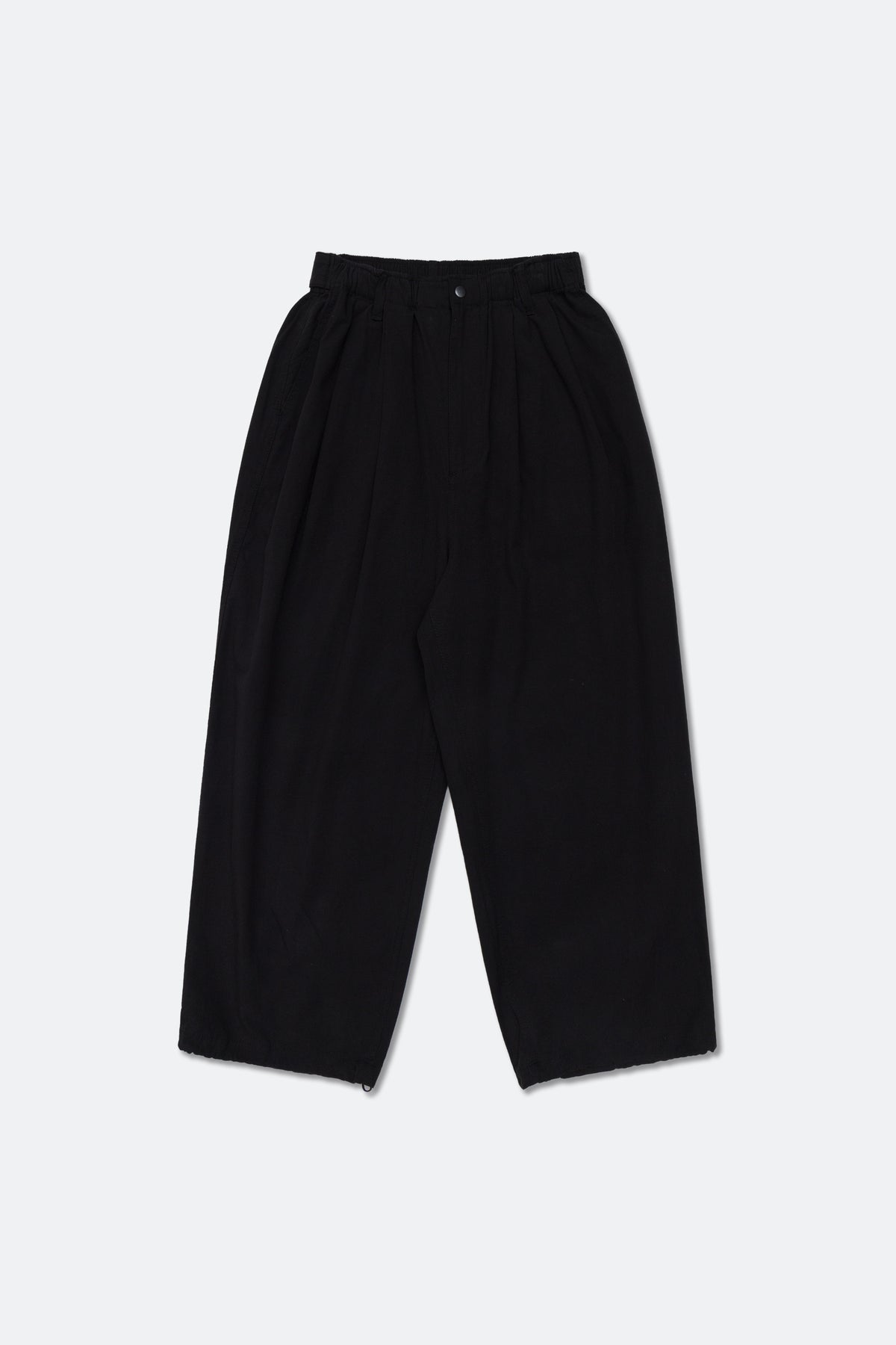 GROCERY BALLOON FIT WIDE PANTS/ BLACK