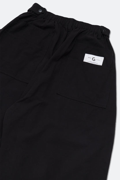 GROCERY BALLOON FIT WIDE PANTS/ BLACK