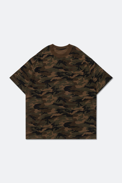 GROCERY INVOICE TEE/ CAMO