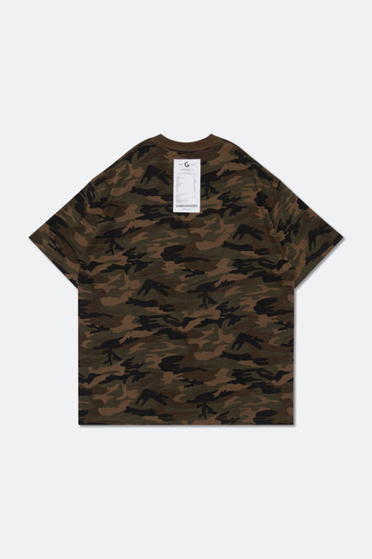 GROCERY INVOICE TEE/ CAMO